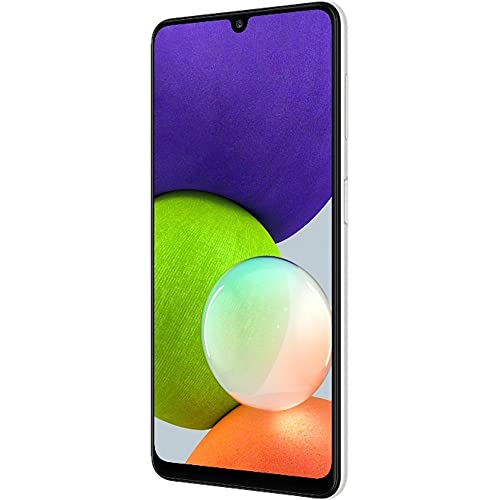 Smartphone Samsung Galaxy A22 Branco 128GB 6.4 4GB RAM 13MP Dual Chip