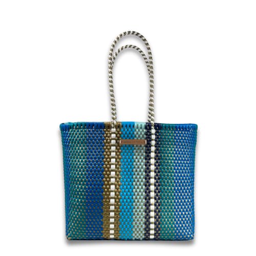 Image of MARIA VICTORIA Women's Waterproof Plastic Tote - Medium, Stylish Spring /Summer Bag for Daily Use & Travel