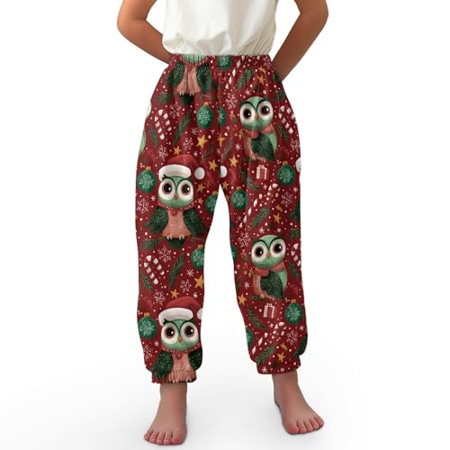 Image of Unisex Little Kids Yoga Trousers Bohemian Beach Pants Baggy Harem Activewear for Boys and Girls Age 3-10