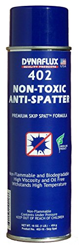 Dynaflux 402-16 Skip Spat Water Based High Temperature Anti-Spatter and Nozzle Shield, 16 oz Aerosol Can (Case of 12)