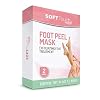 Dermora Soft Touch Foot Peel Mask – Pack of 2 Feet Peeling Masks for Dry, Cracked Heels & Calluses – Exfoliating Foot Mask Peel for Baby Soft Skin (Original)