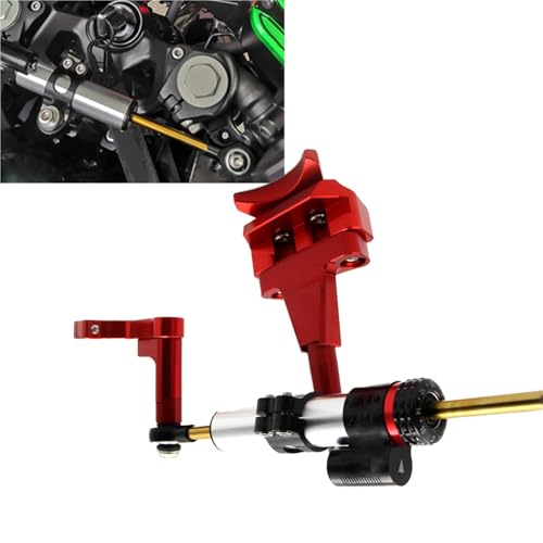 Kit fixation amortisseur direction Ninja 400 contre vibrations guidon