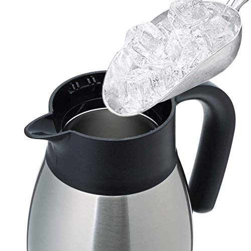 Gint 34Oz Thermal Coffee Carafe, Insulated Stainless Steel Coffee Carafes For Keeping Hot/Double Walled Vacuum Coffee Carafe (Silver, 1L) #TOP4