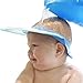 Walnut Tree Infant Love 1st USA Pediatricians Approved Bath Shower Visor Protection Soft Cap for Shower and Bath Time Safety for Toddlers, Baby and Children [11 Months Old+ Recommended] (Sky Blue)