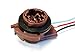 iJDMTOY 3157 Pre-Wired Harness Sockets As Repair, Replacement, Install LED Bulbs Compatible with Turn Signal Lights, DRL Lamps or Brake/Tail Lights