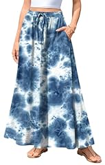 Skirt-tie Dye Blue