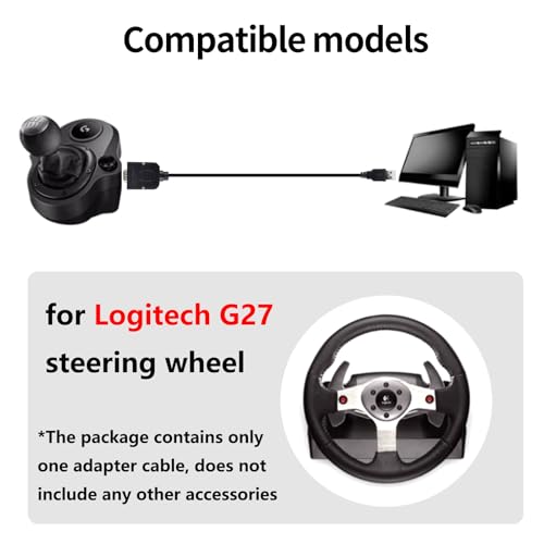 Image of Gearshift to USB Adapter Cable Converter for Logitech G27 DIY Modification Adapter Cable Accessories (g27,1pcs)