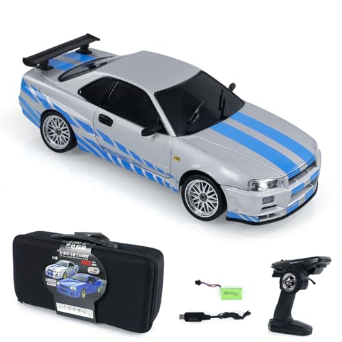 wheelfun US in Stock, 1/18 4X2 LDRC RC Racing Car RWD Remote Control Drift Vehicles Gyroscope LD1899 Light System Motor Servo ESC Hobby Grade Model for Birthday Gift