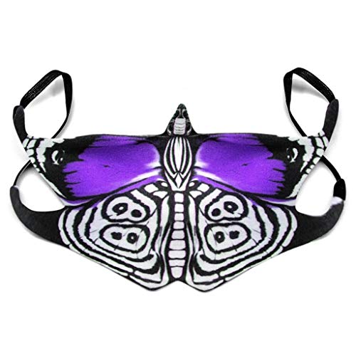 Preisvergleich Produktbild Waschbares atmungsaktives Mundpolster für Erwachsene, wiederverwendbares lustiges 3D-Schönheits-Schmetterlings-Druck Tyoby Staubdicht Facem0sk(Y)