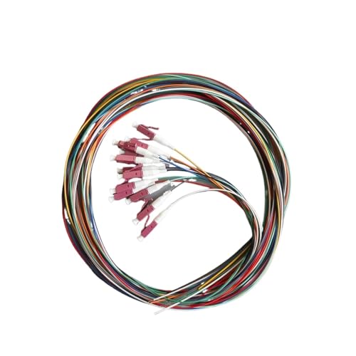 Pigtail fibre optique OM4 12 cœurs avec une faible perte d'insertion pour baie informatique