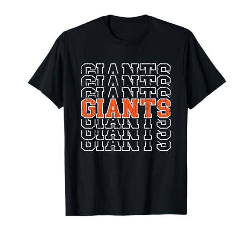 Giants Vintage Gift for Men Women Boys Girls Kids T-Shirt