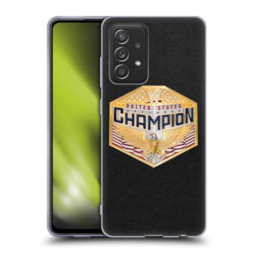 Coque WWE United States Championship Galaxy A52 Housse Protection Antichoc Silicone