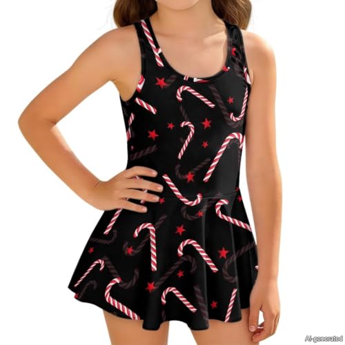 Image of KEIAHUAN Gymnastics Leotards for Girls Sleeveless Bodysuit Dance Leotards Performance Costume