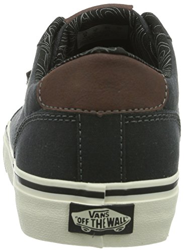 Vans Vans Mens Bishop Low-Top, Black Blue, 7