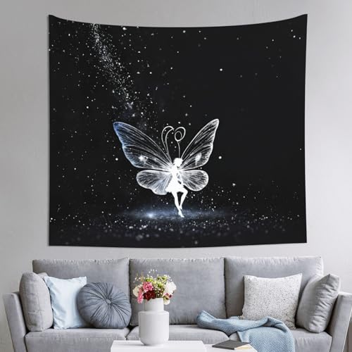 Tapisserie papillon JEJEA deco de chambre pour creer un nid douillet et cocooning