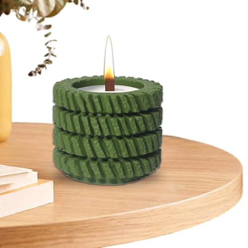 Qutalmi Tarros De Vela Vacíos | Contenedores De Alimentos Redondos Multifuncionales Vacíos - Vasos Para Jarrones Contenedores,Para Aromaterapia Miel Dulces Almacenamiento