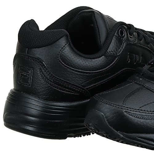 Fila Men's Memory Workshift-m Shoes, Black/Black/Black, 12 M US