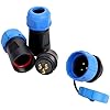 Connecteur Aviation étanche IP68 2/3/4/5/7 Broches - Pour éclairage Extérieur, Drone, Voiture - 110-380V, 13A