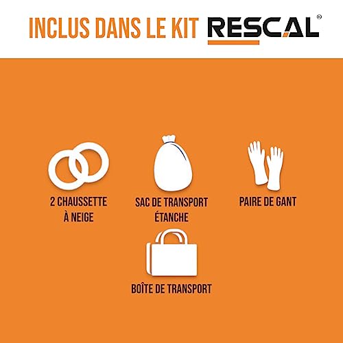 Rescal X-LARGE Snow Tire Socks For All Tire Sizes, Tire Chains Alternative, Car Tire Socks thumb #5