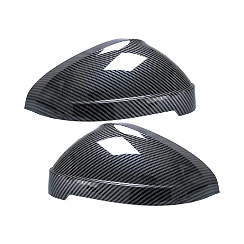 Coques de rétroviseur noir avec trou assistance voie pour A4 A5 B9 remplacement 8W0857527GRU