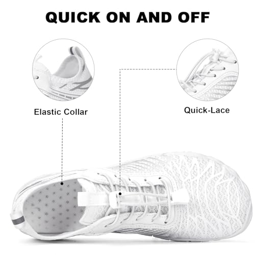 Image of Hike Barefoot Shoes for Women Men Non-Slip Breathable Walking Shoes Wide Toe Box Comfortable Athletic Footwear