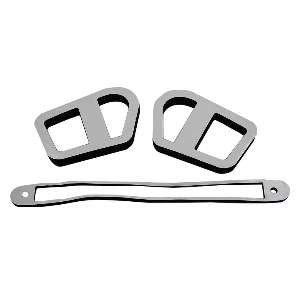 1Paio Luce Freno Posteriore Auto Guarnizione Spugna Compatibile con Toyota Aygo 2005-2014 Nero Luce Freno Posteriore Guarnizione