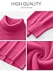 ANRABESS Womens Turtleneck Sweaters Oversized Chun... #5