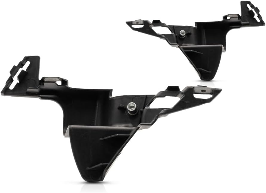 For Chevy Camaro 2010 11 12 13 14 2015 Bumper Cover Bracket Driver and Passenger Side | Pair | Front | Made of Plastic | Replacement For GM1042115, GM1043115 | 615343826585, 92243318