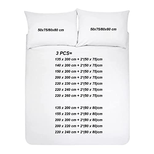 ZUOLAER Parure de Lit 3 Pièces The Beatles Housse de Couette John Lennon et Rock Band Sets de Housse de Couette en Microfibre Super Douce avec 2 Taies d’oreiller Anti Acariens - Les Beatles, Paul McCartney, John Lennon, RIngo Starr, George Harrison ZUOLAER Parure de Lit 3 Pièces The Beatles Housse de Couette John Lennon et Rock Band Sets de Housse de Couette en Microfibre Super Douce avec 2 Taies d'oreiller Anti Acariens – Image 8