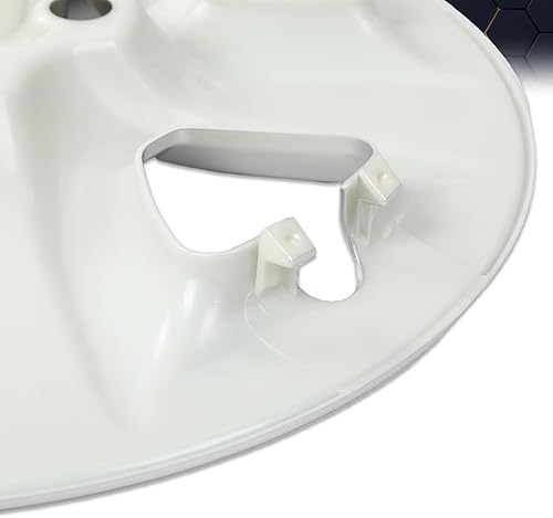 Miniatura 7 de PIT66 Tapacubos compatible con Toyota RAV4 2006-2011 17x6-12  2012 Toyota RAV4 (Gasolina) 17x6-12 cubierta de tapa de cubo de rueda, piel plateada,