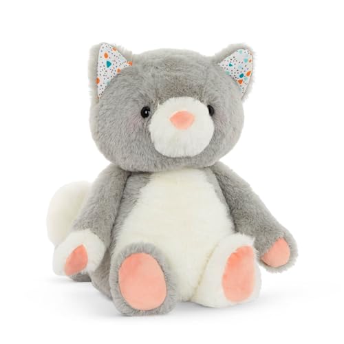 B. toys – 12-Inch Plush Cat – Stuffed Animal – Super Soft Kitten – Gray & White – 12-Inch – Washable – Baby, Toddler, Kids – Happyhues – Cloudy Cosmo – 0+ Months by B. toys - Used condition - US$8.66