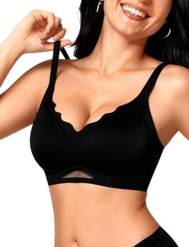 Bras for Women No Underwire Full Coverage Wireless Seamless Bra