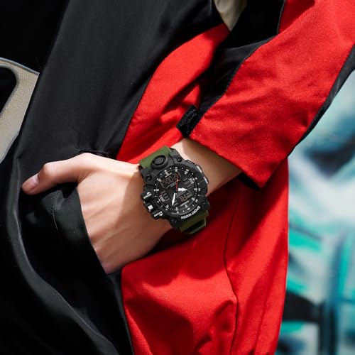 Image of Gosasa Men's Watches Multi Function Military S-Shock Sports Watch LED Digital Waterproof Alarm Watches