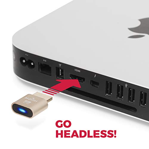 Buyminers.ca 4K Hdmi Dummy Plug - Virtual Monitor Display Emulator, Headless Display Adapter Supports Up To 3840X2160@60Hz, 1080@120Hz Dvi Edid Emulator (Single) #TOP4