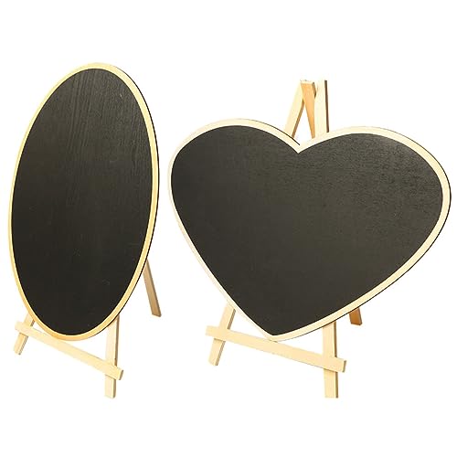 FUNOMOCYA 2 Stück Holz Kreidetafeln Set