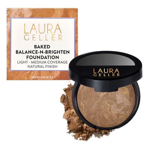 LAURA GELLER Baked Balance-n-Brighten Powder Foundation – Sand