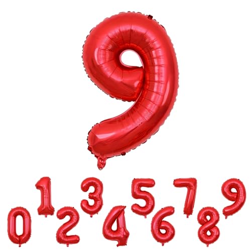 ���b�h �a���� ���� �o���[�� 1PCS �Ԃ� �i���o�[ �o���[�� 9 �n�b�s�[�o�[�X�f�[ �o���[�� 9�� �a���� ���� �o���[�� 32�C���` ��80cm �A���~���D ������ �L�O�� ���j��