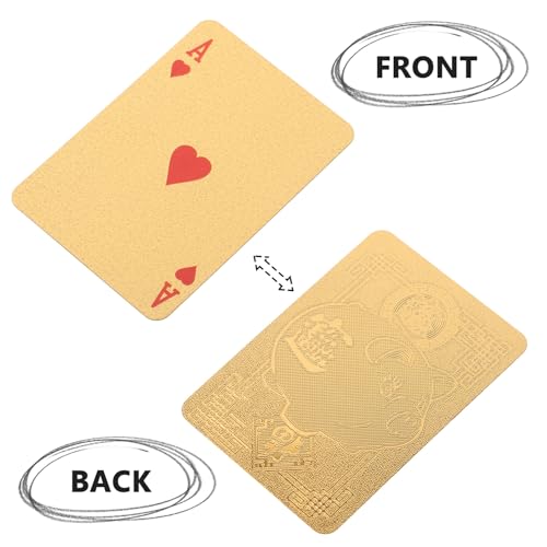 ifundom Mini Spielkarten Poker Karten Kompakt Handlich Robust Kreatives für Mädchen Jungen Party Zubehör – Bild 4