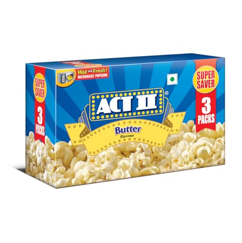 Image of ACT II Microwave Popcorn Butter, 297g /276g (Weight May Vary)