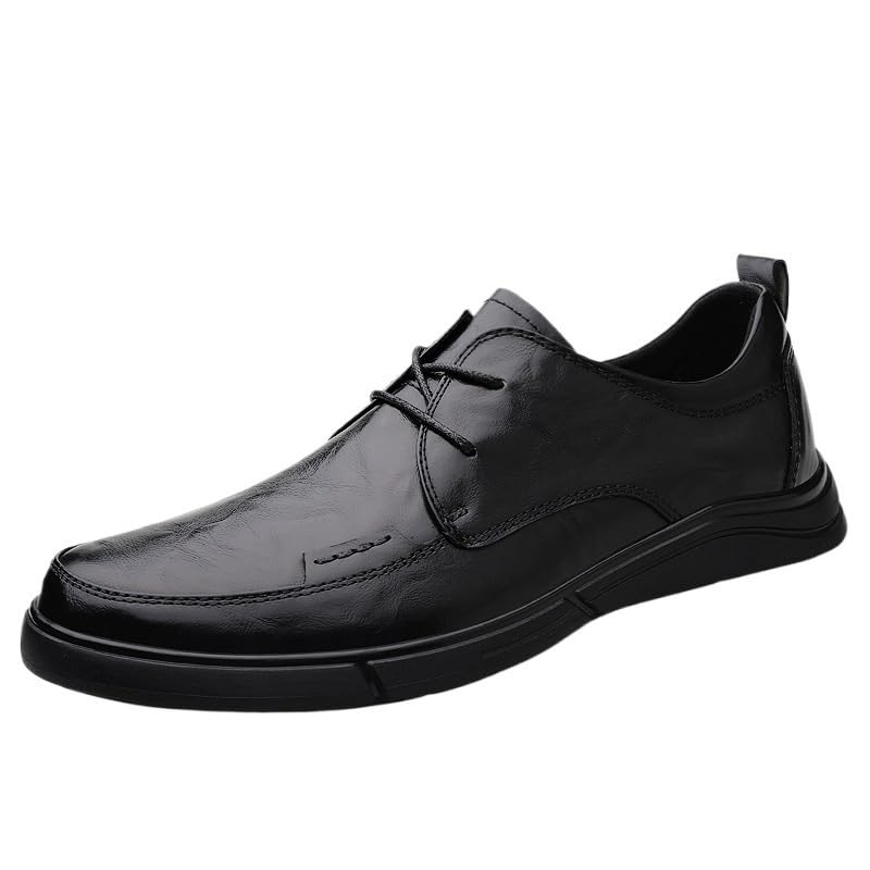 Men's Lace-up Shoes Lightweight Men's Travel-Friendly Oxford Shoes Business Dress Shoes