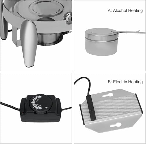 Distributeur de boissons chaudes électrique en acier inoxydable avec couvercle épais robuste