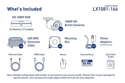 Lorex 695529024844 Indoor/Outdoor Wired Security Camera System thumb #4