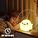 YuanDian Dodo Duck LED Nachtlicht, Veilleuse enfant, Niedliche Silikon-Enten-Lampe für Schlafzimmer, Wohnzimmer - Wiederaufladbar, Touch Sensor Nachttischlampe