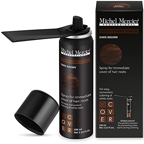 Michel Mercier Hair Root Touch Up Spray with Unique Applicator,