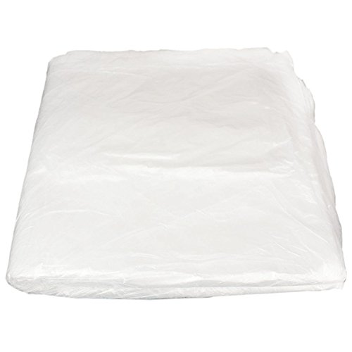 Teemall Car Disposable Plastic Waterproof Seat Cover Protector Mechanic Valet 100pcs