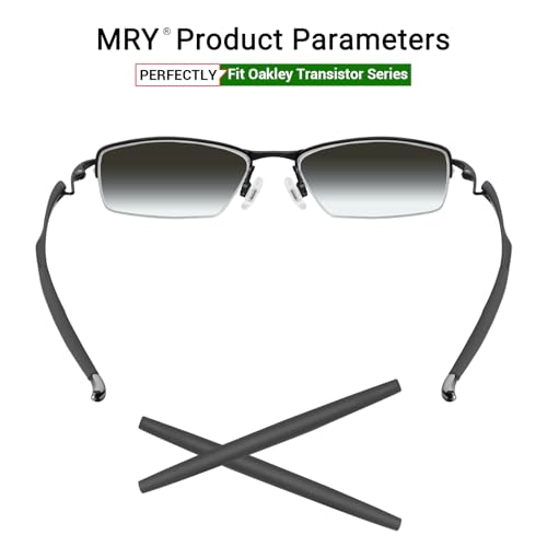Almohadillas para gafas de repuesto gris y negro 2