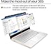 HP Ultrabook 14 Laptop with Free Microsoft 365 （8GB RAM） Intel 2-Core CPU • 1TB Storage (64GB OnBoard + 1TB OneDrive) • Windows 11 w/o Earphones • Rose Gold
