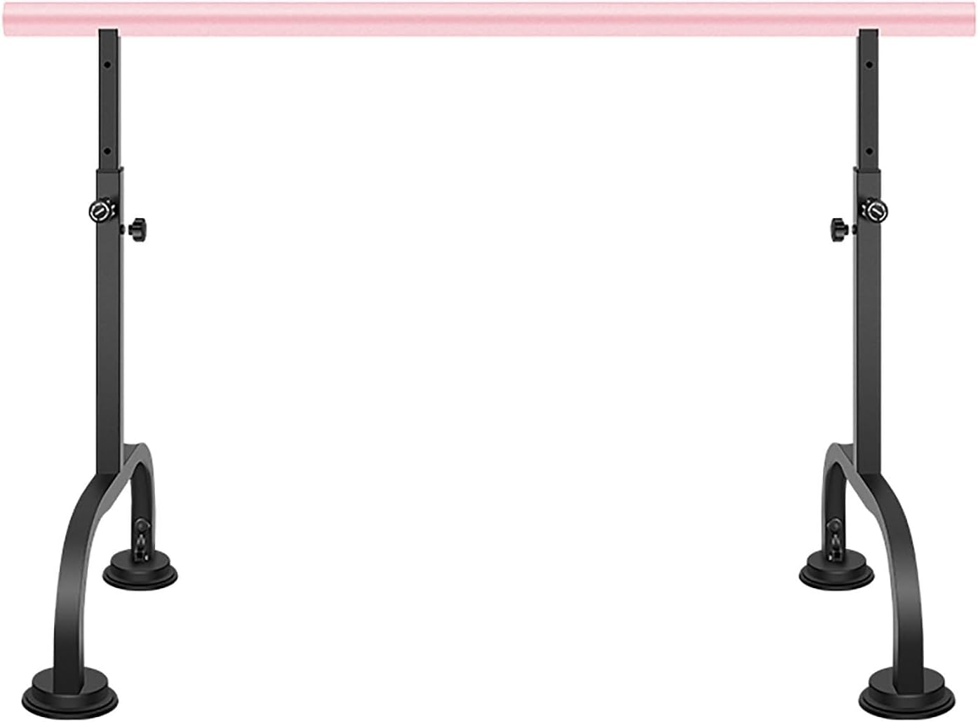 バレエバー、高さ調節可能なポータブルバレエバー、31.4～45.2インチの