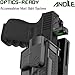 Level Ⅱ Optic Cut Holster for Glock 17 19 19x 44 45 Gen 1-5, Glock 22 23 31 32 Gen1-4, OWB Belt Carry, Right Hand