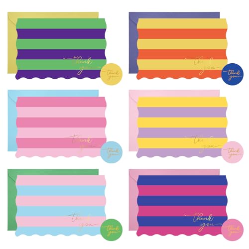 24 Pack Thank You Cards
